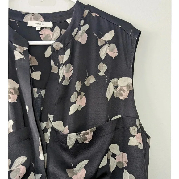 Vince Petals Waterfall Cropped Jumpsuit - Picture 3 of 9